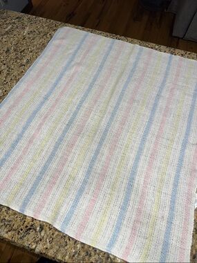 Vintage baby blanket